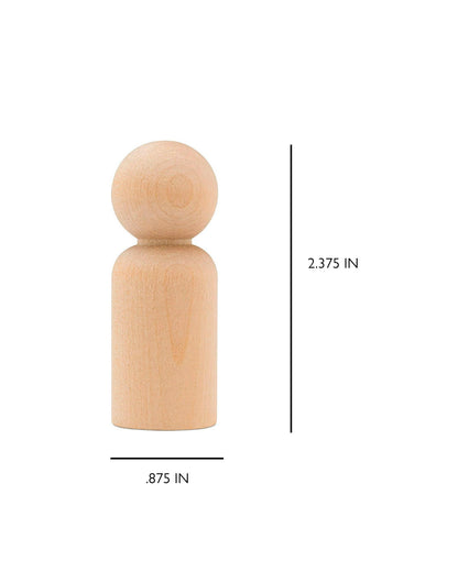 Wood Peg Dolls