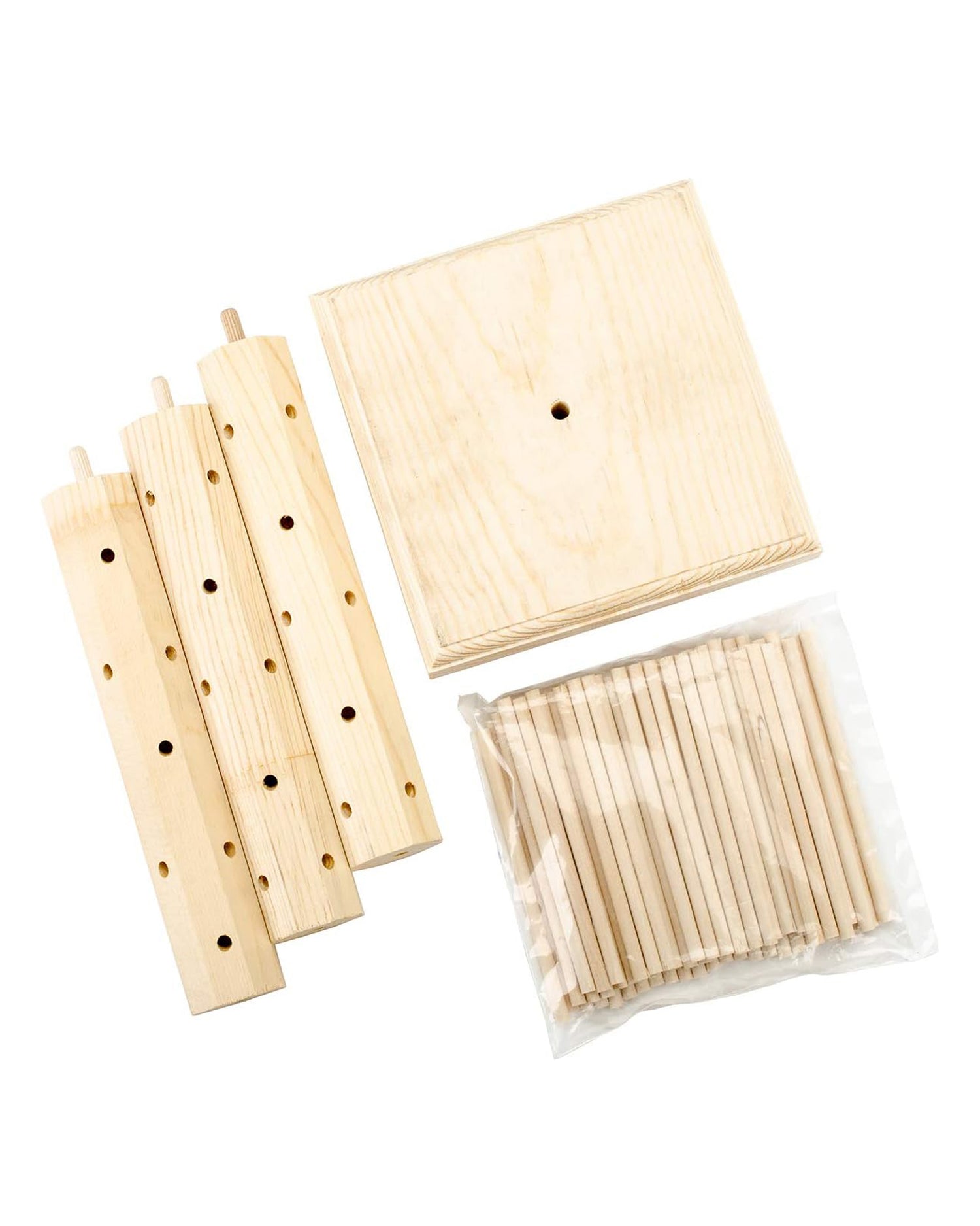 Wood Rotary Thread Rack