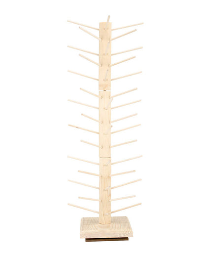 Wood Rotary Thread Rack