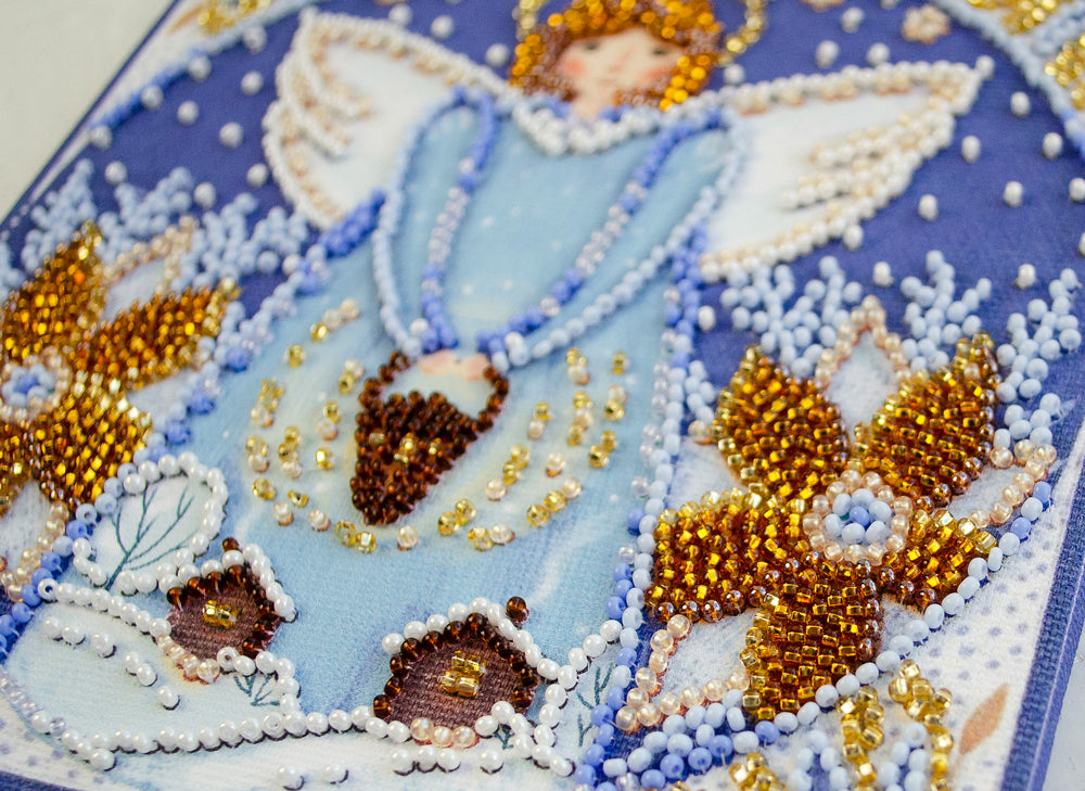 Mini Bead Embroidery Kit - Little Angel