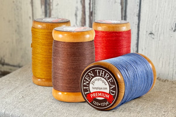 New Linen Flax Thread Colors at Hemptique