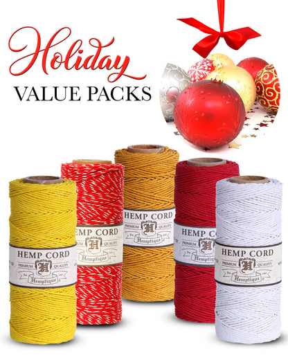Holiday Hemp Spool Value Packs