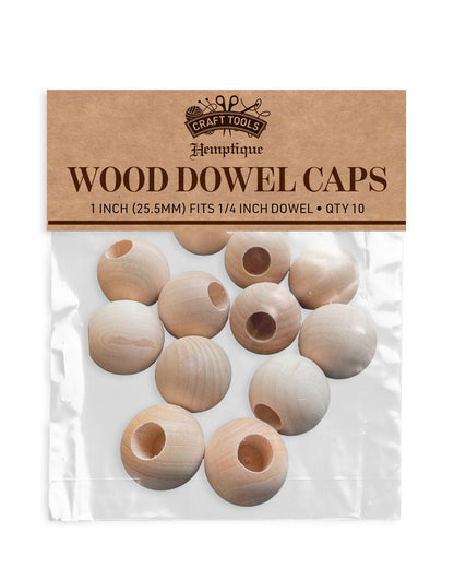 Wood Dowel Caps