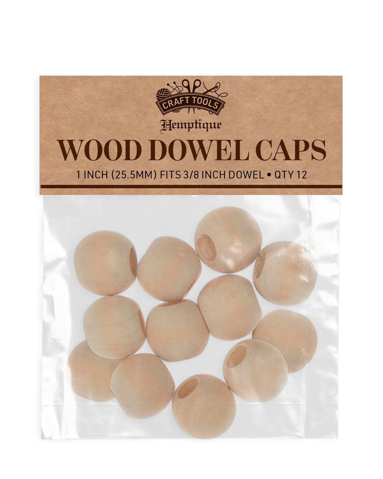Wood Dowel Caps