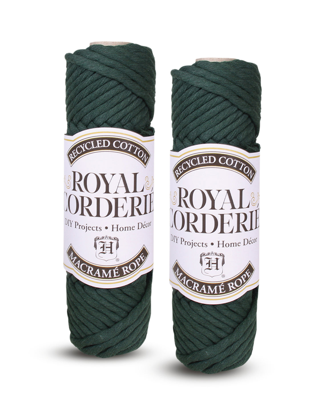 Green Macramé Rope Value 2-Pack