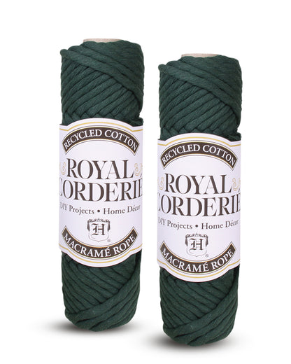 Green Macramé Rope Value 2-Pack