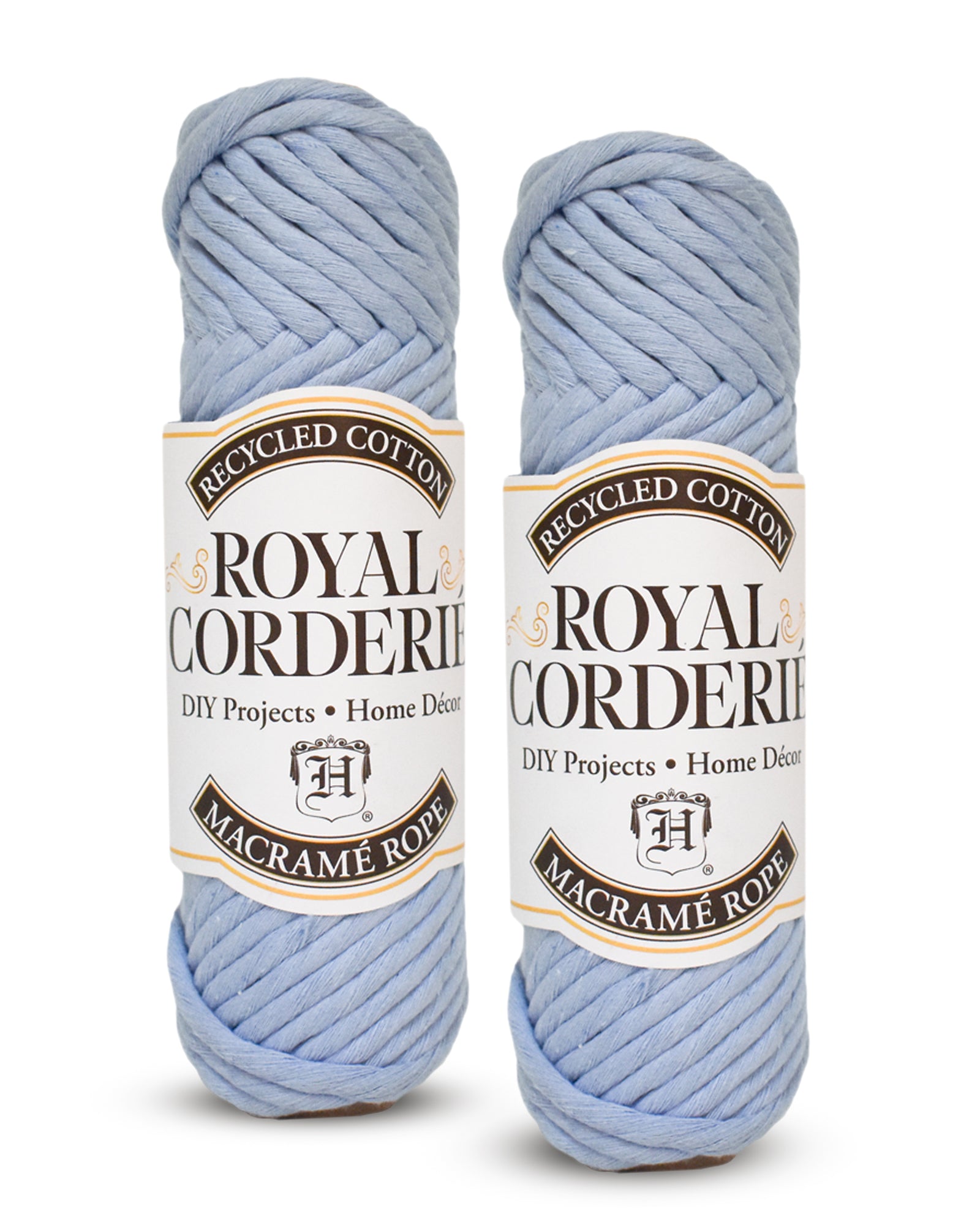 6mm Blue Macramé Rope Value 2-Pack