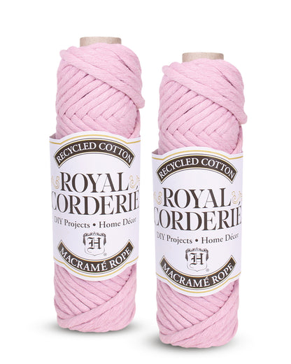 Pink Macramé Rope Value 2-Pack Hemptique
