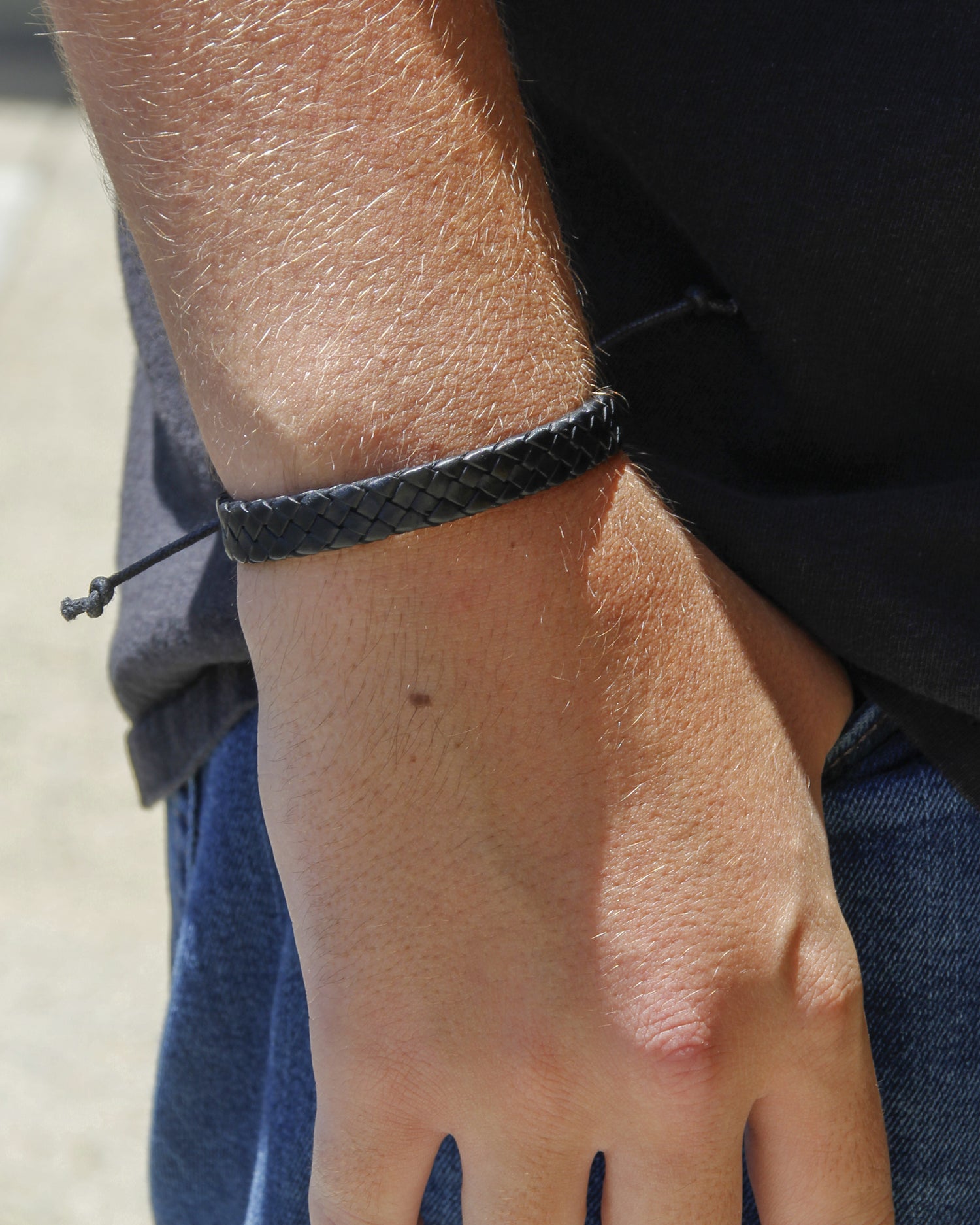 Genuine Leather Adjustable Bracelets