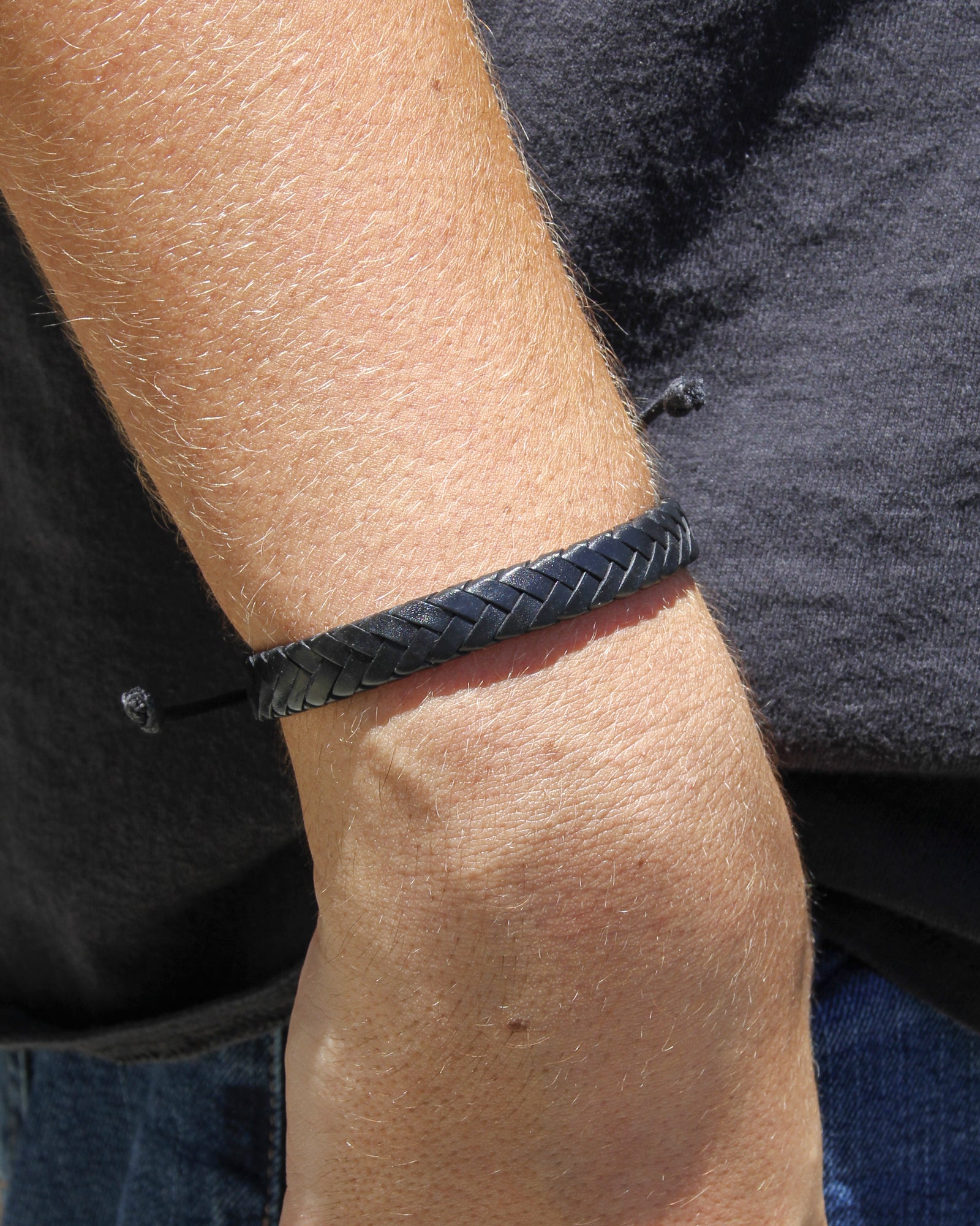 Genuine Leather Adjustable Bracelets