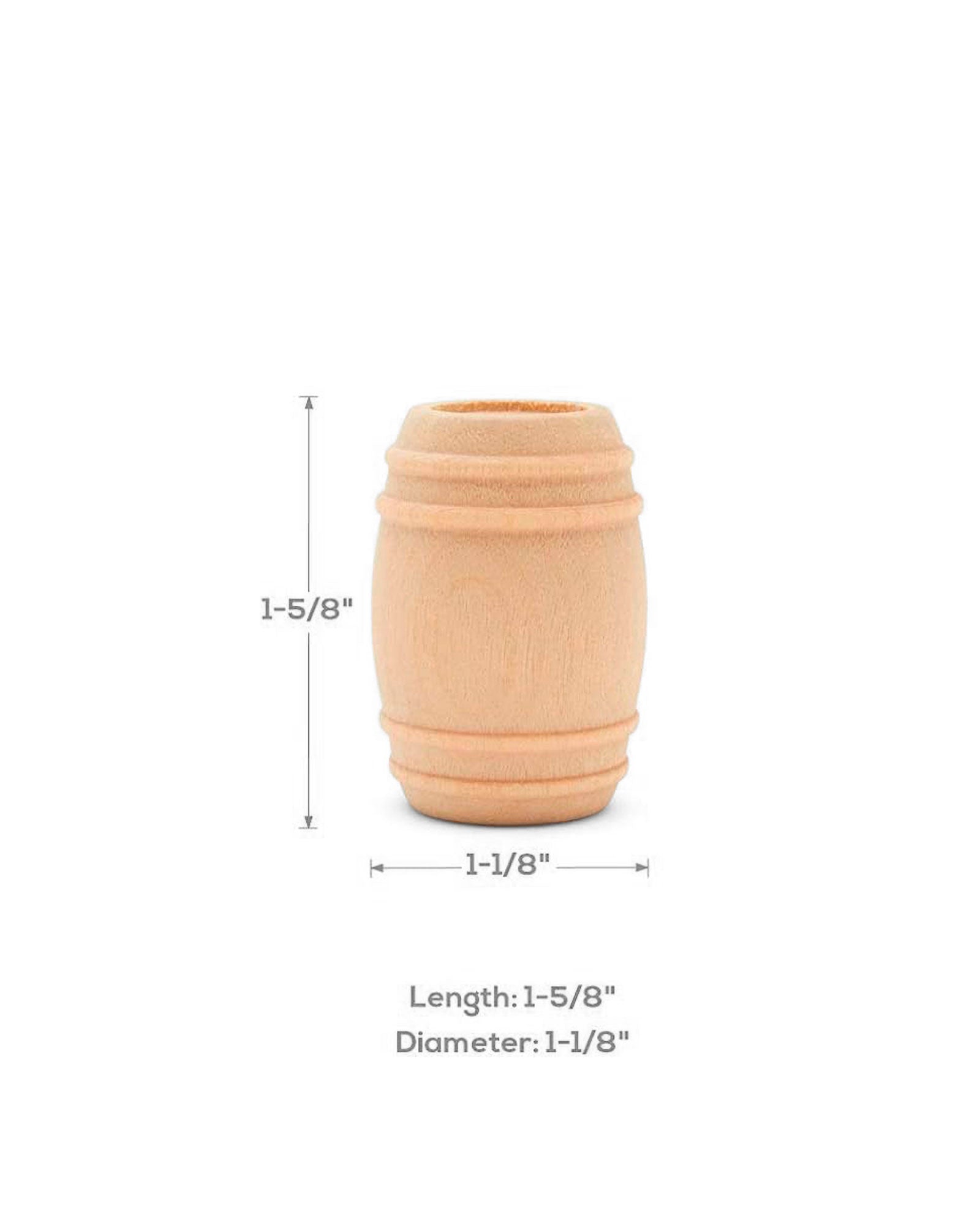 Wood Pickle Barrel Shape