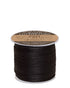 Waxed Cotton Cord 0.5mm Black