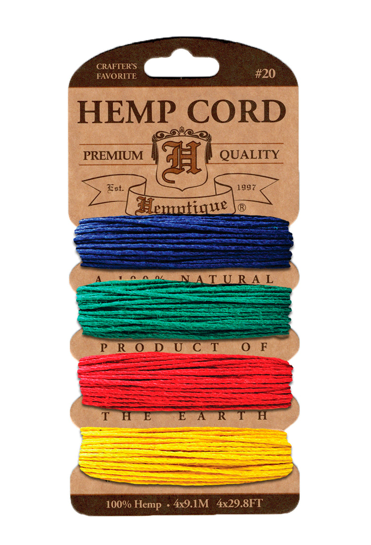 Hemp Cord Card 20lb primary
