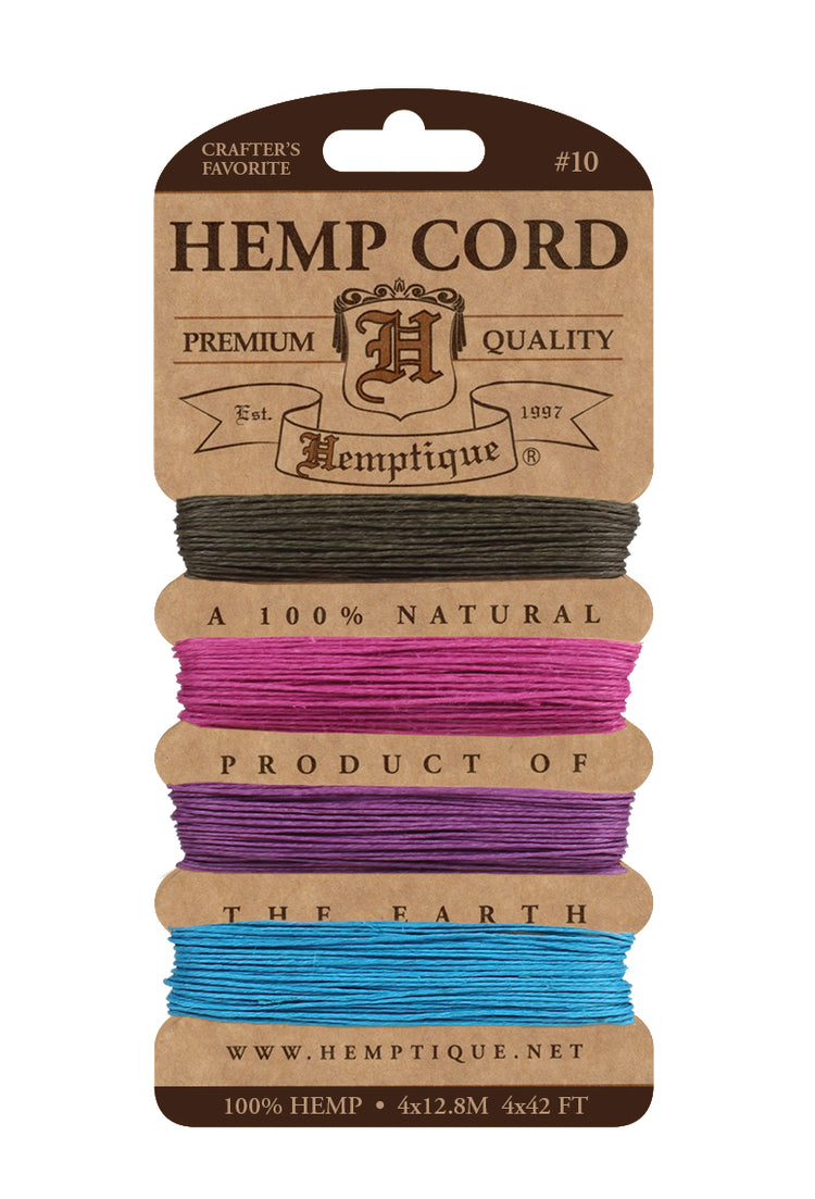 Hemp Cord Card 10 lb party