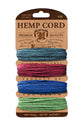 Hemp Cord Card 20lb earthy pastel