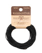 Waxed Cotton Cord Coil 1mm Black