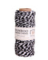 bamboo bakers twine black and white