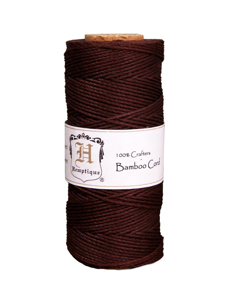 brown bamboo cord