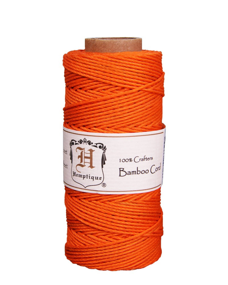 orange bamboo cord