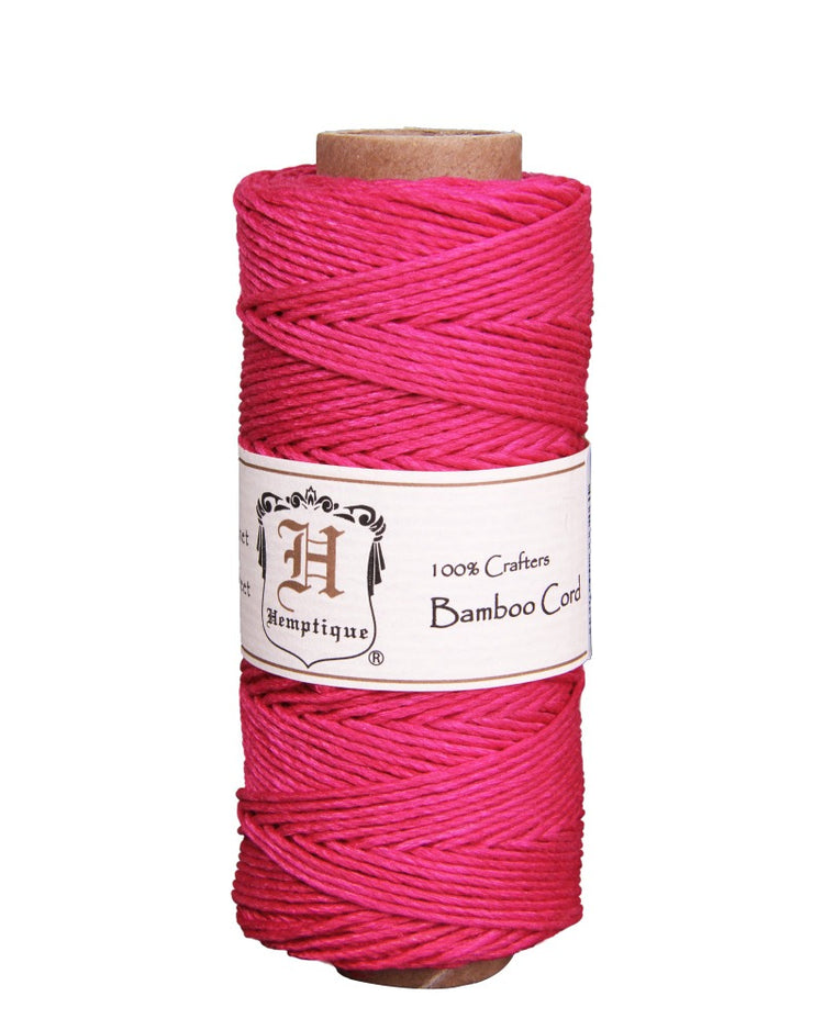 pink bamboo cord