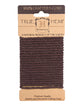 4mm hemp rope on card brown