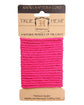 4mm hemp rope on card pink