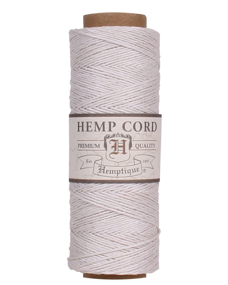 hemp cord white 0.5 mm