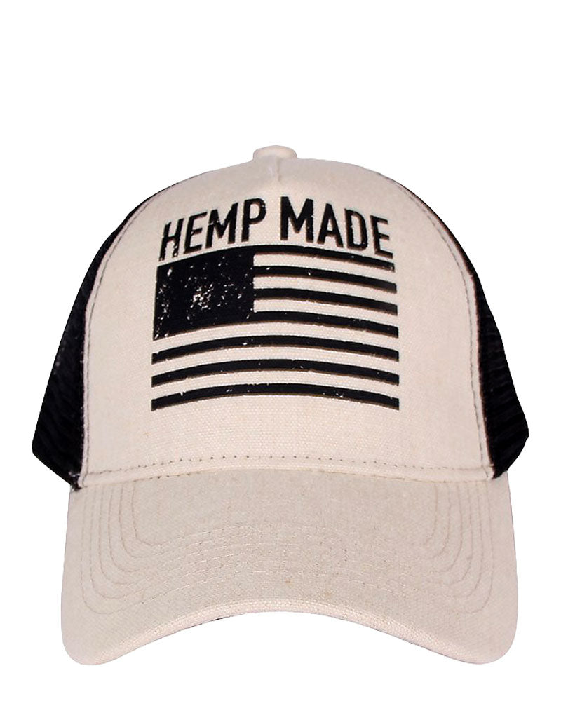 Hemp Truck Hat Natural Color