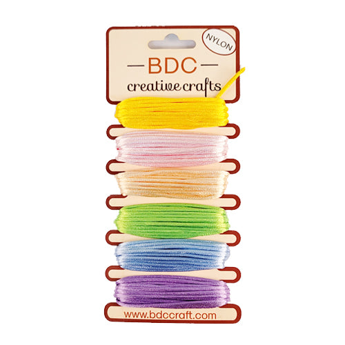 6 Color Nylon Cord Card