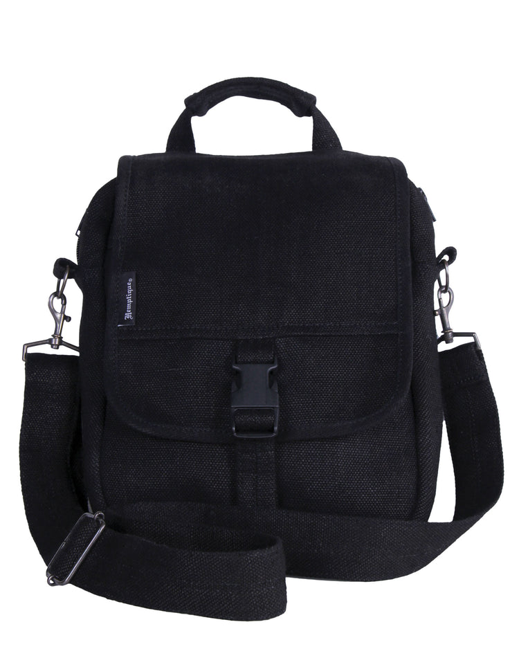 Black Hemp Tablet Bag