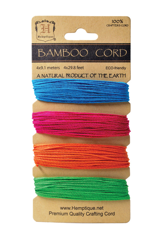 Bamboo Cord Cards