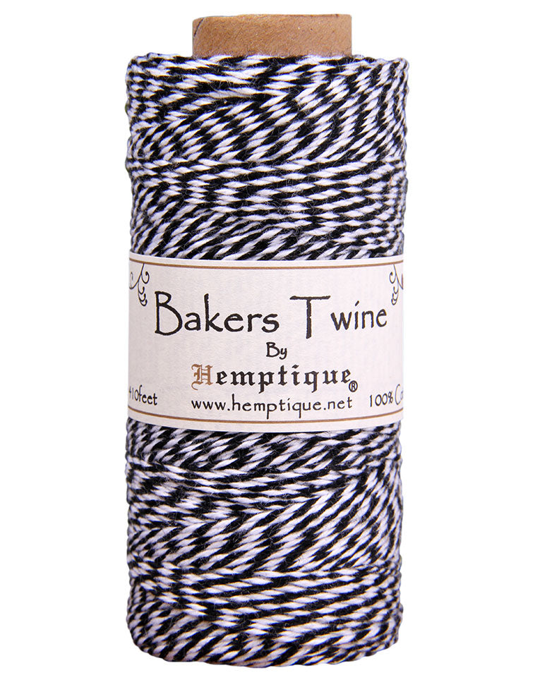 Bakers Twine Black White