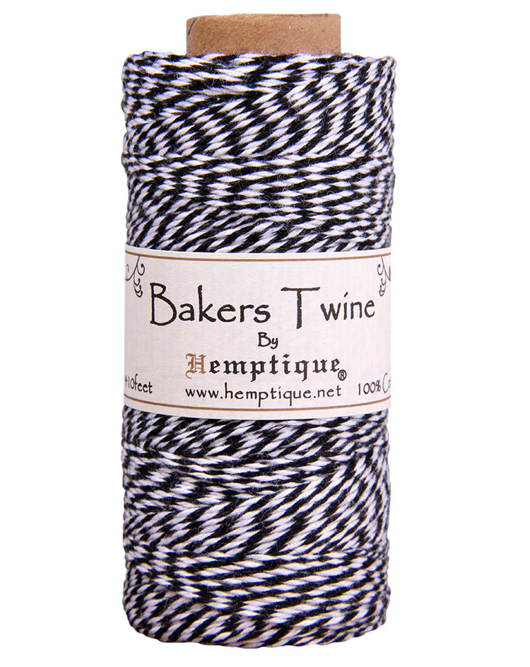 Bakers Twine Black White