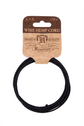 Hemp Wire Cord Loops Black