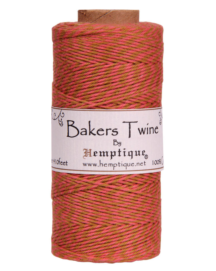 Bakers Twine Brown Coral