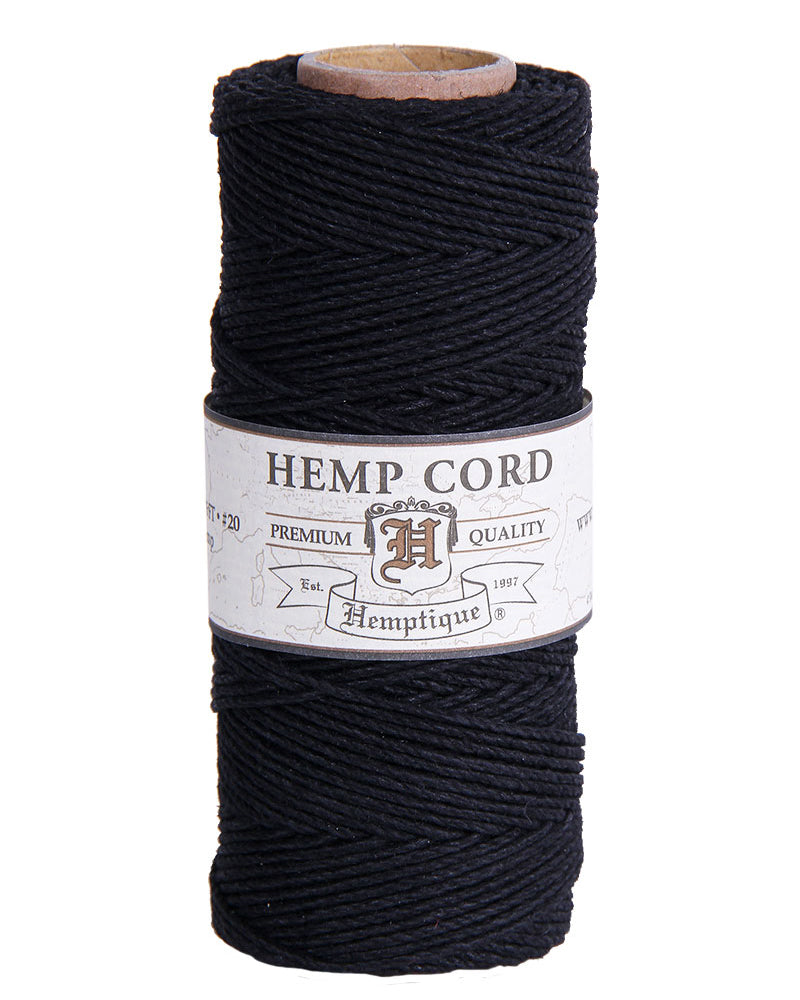 NATURAL HEMP TWINE - Package of 20 True Hemp Spools - 1mm 20lb - 205feet/ 62m - order 50gram per spool - Choose Your 20 Colors