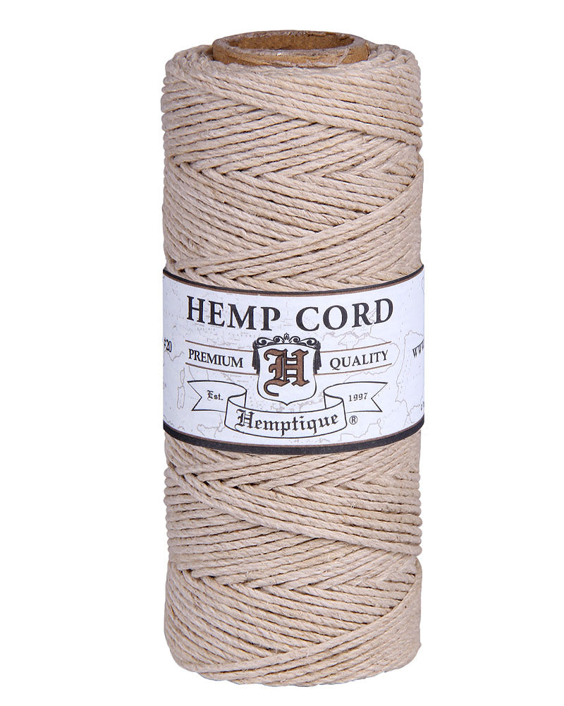 #20 (1mm) Hemp Cord – 39 Crafting Colors | Hemptique