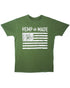 Green hemp t shirts 
