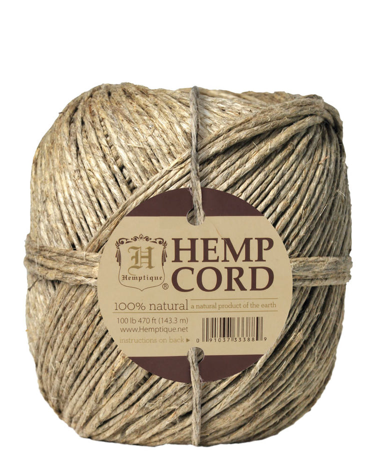 Hemptique Craft & Garden Hemp Cord Ball – Tribe Castlemaine