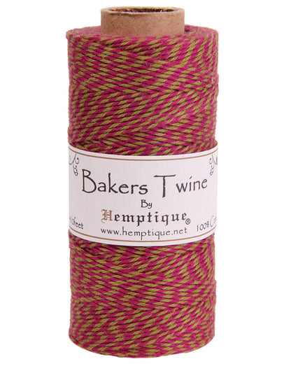 Bakers Twine Red Gold