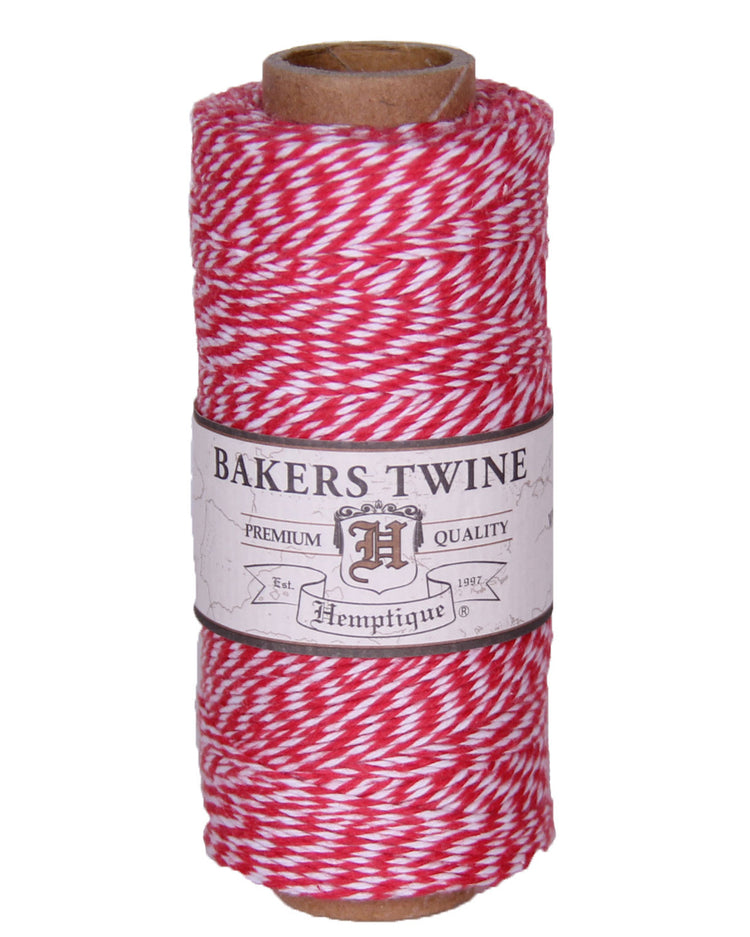 Red and White Bakers Twine 