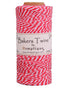 Bakers Twine Cotton Red and White