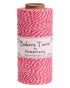 Bakers Twine Rose and White