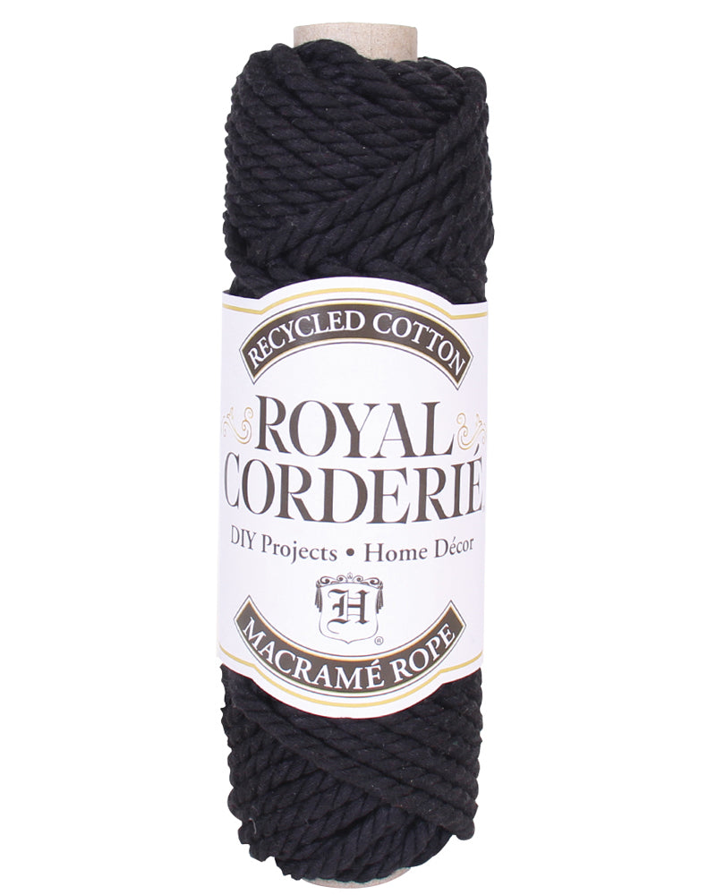 Magarrow Rope black rope for macrame 6mm
